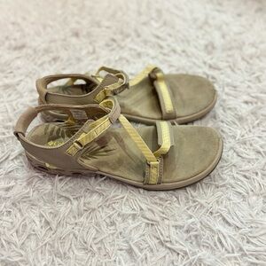 Columbia Yellow Nylon Web‎ Sport Sandals US 8